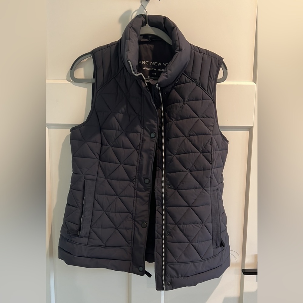 Marc New York / Marc Andrew Marc - Dark Blue quilted Vest